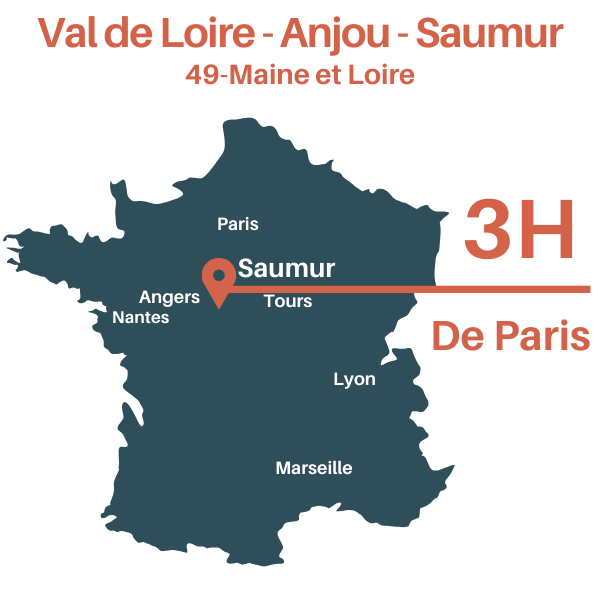 Gite 12 personnes Saumur réserver